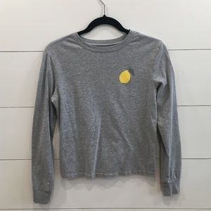 Zoe + Liv “Squeeze The Day” Long-Sleeve Tee